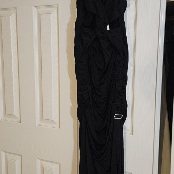 NWT DION LEE BACK VERTEX TWIST MIDI DRESS AU14 - Picture 7 of 16